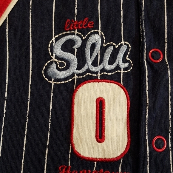 Carter's 6 months boys little slugger romper NEW - Picture 2 of 5